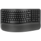 LOGITECH Wave Bluetooth ergonomic keyboard - GRAPHITE - CZE-SKY