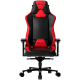 LORGAR Base 311, Gaming chair, PU eco-leather, 1.8 mm metal frame, multiblock mechanism, 4D armrests, 5 Star aluminium base, Class-4 gas lift, 75mm PU casters, Black + red
