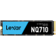 Lexar NQ710 500GB Heatsink M.2 PCIe Gen4 NVMe, Write speed 1700 MBytes/sec, Read speed 4400 MBytes/sec, TBW 170 TB, MTBF 150000 hours
