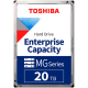 HDD Server TOSHIBA 20TB MAMR 4Kn (3.5'', 512MB, 7200 RPM, SATA 6Gbps) SKU: HDEB00TGEA51F, TBW: 550
