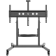 ONKRON Mobile TV Stand Rolling TV Cart for 50 to 100-Inch Screens up to 120 kg, black