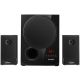 Speakers SVEN MS-2080, black (70W, FM, USB/SD, Display, RC, Bluetooth), SV-018771