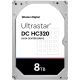 Western Digital Ultrastar 7K8 HDD Server (3.5’’, 8TB, 256MB, 7200 RPM, SATA 6Gb/s, 512E SE)