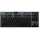 LOGITECH G915 TKL Tenkeyless LIGHTSPEED Wireless RGB Mechanical Gaming Keyboard - GL Clicky - CARBON - PAN - 2.4GHZ/BT - NORDIC - CLICKY SWITCH