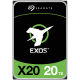 Seagate Exos X20 HDD 20TB SAS 256 MB 7200 rpm 3,5 MTBF 2500000 hours