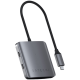USB-C хаб Satechi Aluminum 4 порта Интерфейс USB-С. Цвет: Серый космос