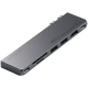 Хаб Satechi Aluminum USB-C Pro Hub Slim Adapter Space Gray (ST-HUCPHSM)