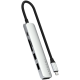 SATECHI 6-in-1 USB-C Slim Multiport Adapter (Silver)