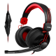Headphones with microphone SVEN AP-G777MV black-red, SV-014209