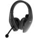 JABRA BlueParrott S650-XT, 2-in-1 convertible from stereo to mono sound; Active Noise Cancellation (ANC); Up to 36 hours of talk time; IP54-rated durability; Customizable BlueParrott Button; Hands-free voice control