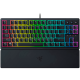 Razer Ornata V3 Tenkeyless, Low Profile Gaming Keyboard, US Layout, 8 Razer Chroma™ RGB Lighting Zones, Dedicated Media Keys, UV-coated ABS Keycaps, 1000 Hz Ultrapolling, Durable spill-resistant design, Braided fiber cable