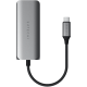 SATECHI 4-in-1 USB-C Hub with 2.5 Gigabit Ethernet - Space Gray