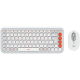 LOGITECH POP ICON COMBO - OFF WHITE - US INT'L - BT  - INTNL-973