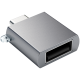SATECHI Aluminum Type-C to USB 3.0 Adapter Space Gray