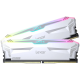 Lexar 16GB Ares DDR5 6400 CL32 1.4V Memory with heatsink and RGB lighting,Dual pack, White Color, EAN: 843367131570