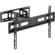 Free-tilt design: simplifies adjustment for better visibility and reduced glareSwivel mechanism provides maximum viewing flexibilitySpirit level ensures perfect positioningConvenient cable holder. 37-80