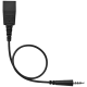 JABRA Headset Cord for JABRA Speak 410/510, Jack 3.5 mm straight to QD