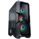 COUGAR Case MX440-G RGB / Mid tower / 4mm Tempered glass left & front panels  / 3pcs of ARGB front fans