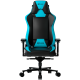 LORGAR Base 311, Gaming chair, PU eco-leather, 1.8 mm metal frame, multiblock mechanism, 4D armrests, 5 Star aluminium base, Class-4 gas lift, 75mm PU casters, Black + blue