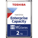 HDD Server TOSHIBA MG10 2TB CMR 512e, 3.5'', 512MB, 7200RPM, SAS, SKU: HDEA01TGEA51F