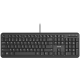 wired keyboard with Silent switches ,105 keys,black, 1.5 Meters cable length,Size 442*142*17.5mm,460g,RU layout