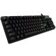 LOGITECH G512 Corded LIGHTSYNC Mechanical Gaming Keyboard - CARBON - FRA - USB - TACTILE