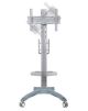 TV SET ACC FLOOR STAND SILVER/32-65