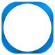 CASE FAN ACC AER TRIM/BLUE RF-ACT12-U1 NZXT