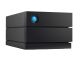 LACIE 2big RAID External HDD 8TB USB 3.1, Drives 2, Black