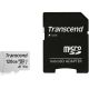 SD microSD Card 128GB Transcend SDXC USD300S-A w/Adapter