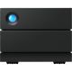 LACIE External HDD 28TB USB 3.1 Thunderbolt Drives 2 Black