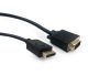 gembird Display Port zu VGA adapter Kabel, 1,8m, schw.