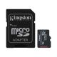 SD MicroSD Card  64GB Kingston SDHC     (Class10) w.A retail