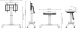 TV SET ACC FLOOR STAND 42-100